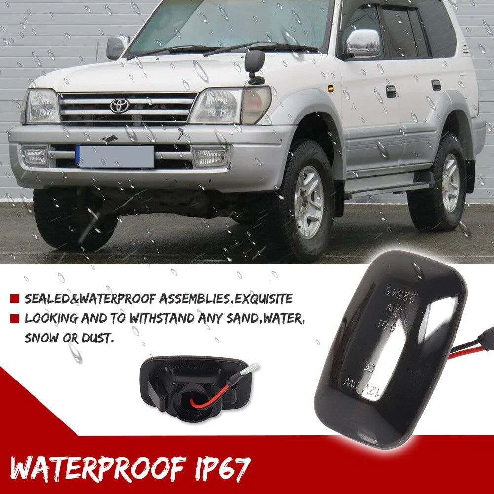 Sequential LED Side Marker Lights for Toyota Land Cruiser FJ Prado (90–100)