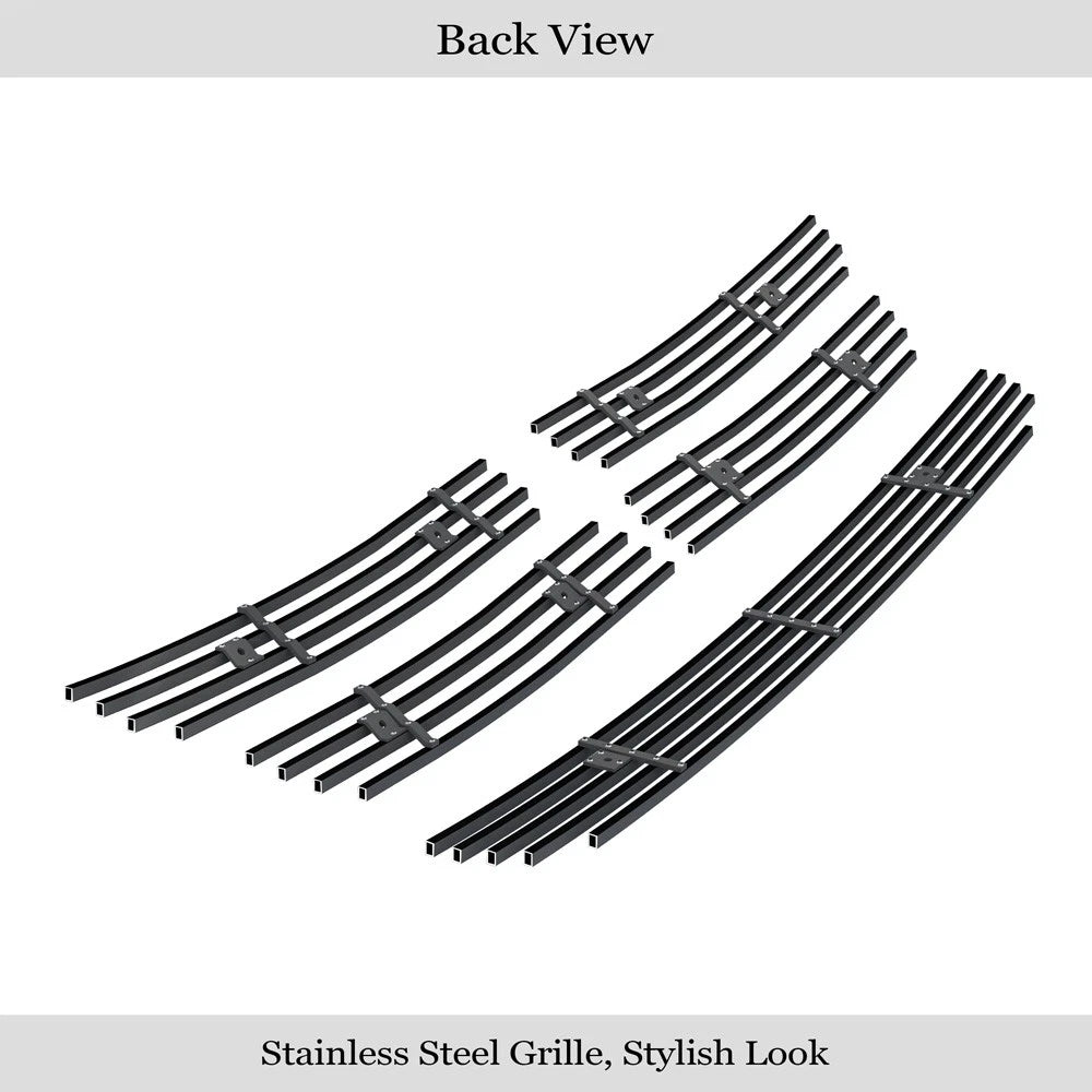 Black Billet Grille Combo Insert for Dodge Avenger (2011-2014)