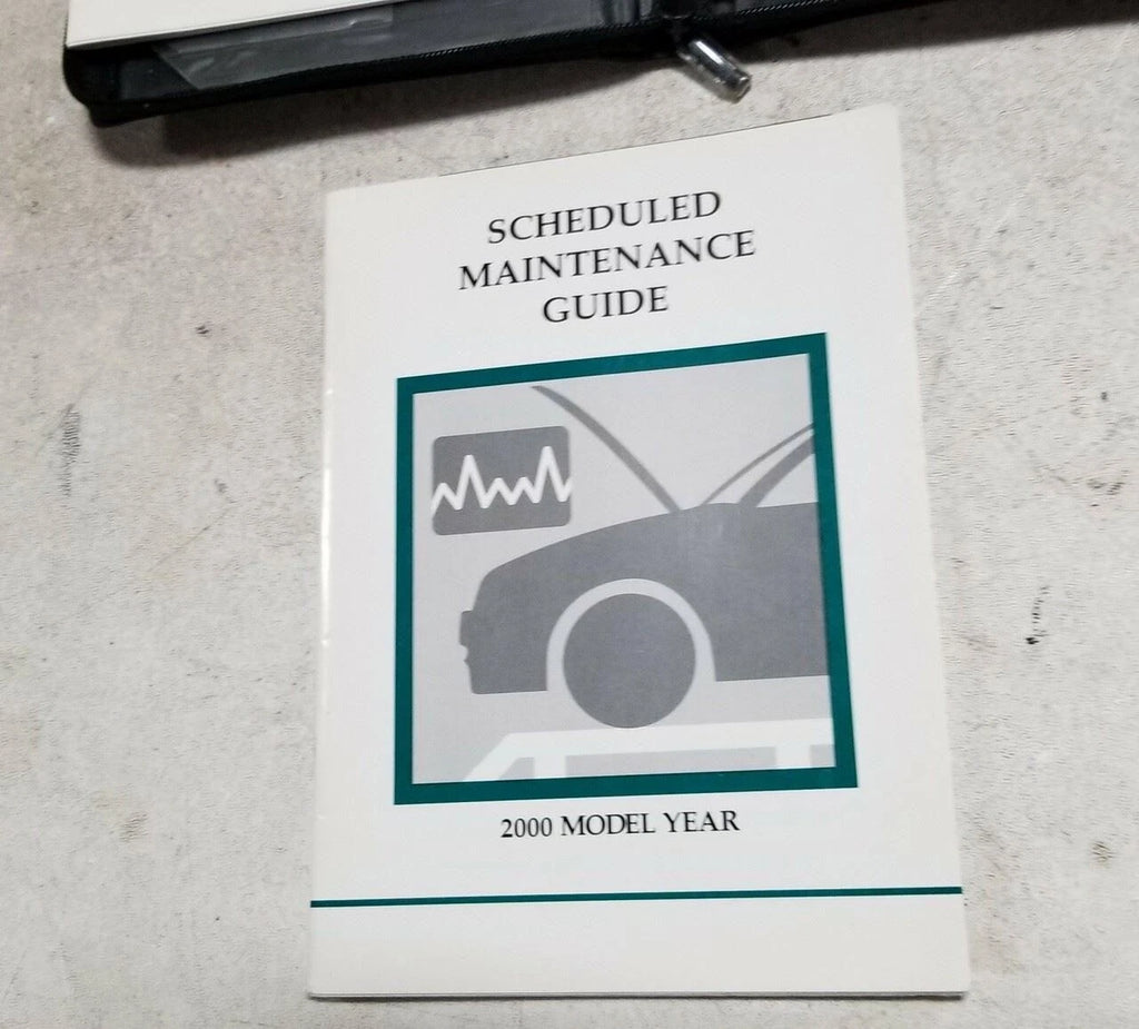 Owners Manual for Mercury Villager (2000) - Ford OEM with Case