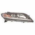 Replacement Passenger Side Halogen Head Light Assembly for 2016-17 Honda Accord