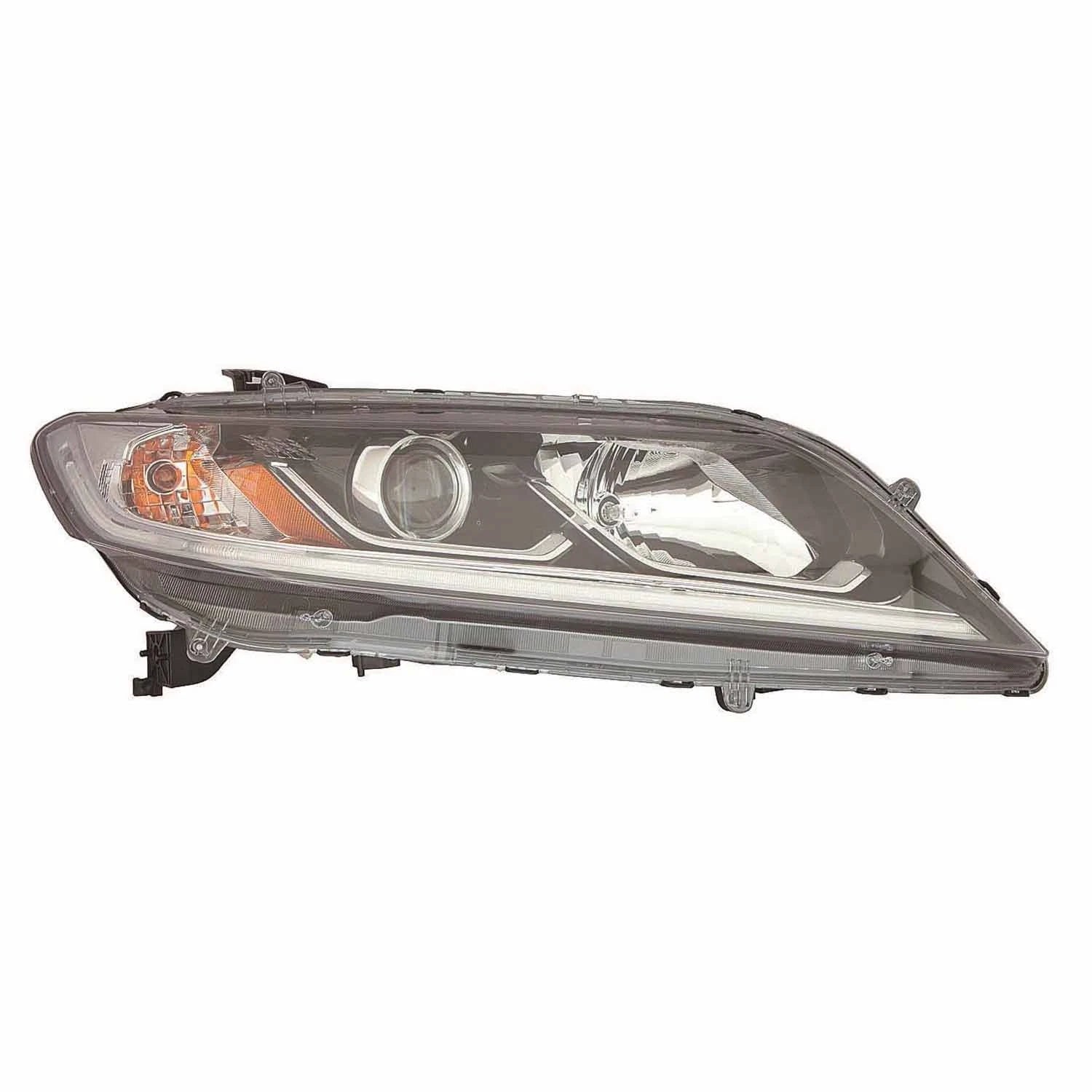 Replacement Passenger Side Halogen Head Light Assembly for 2016-17 Honda Accord