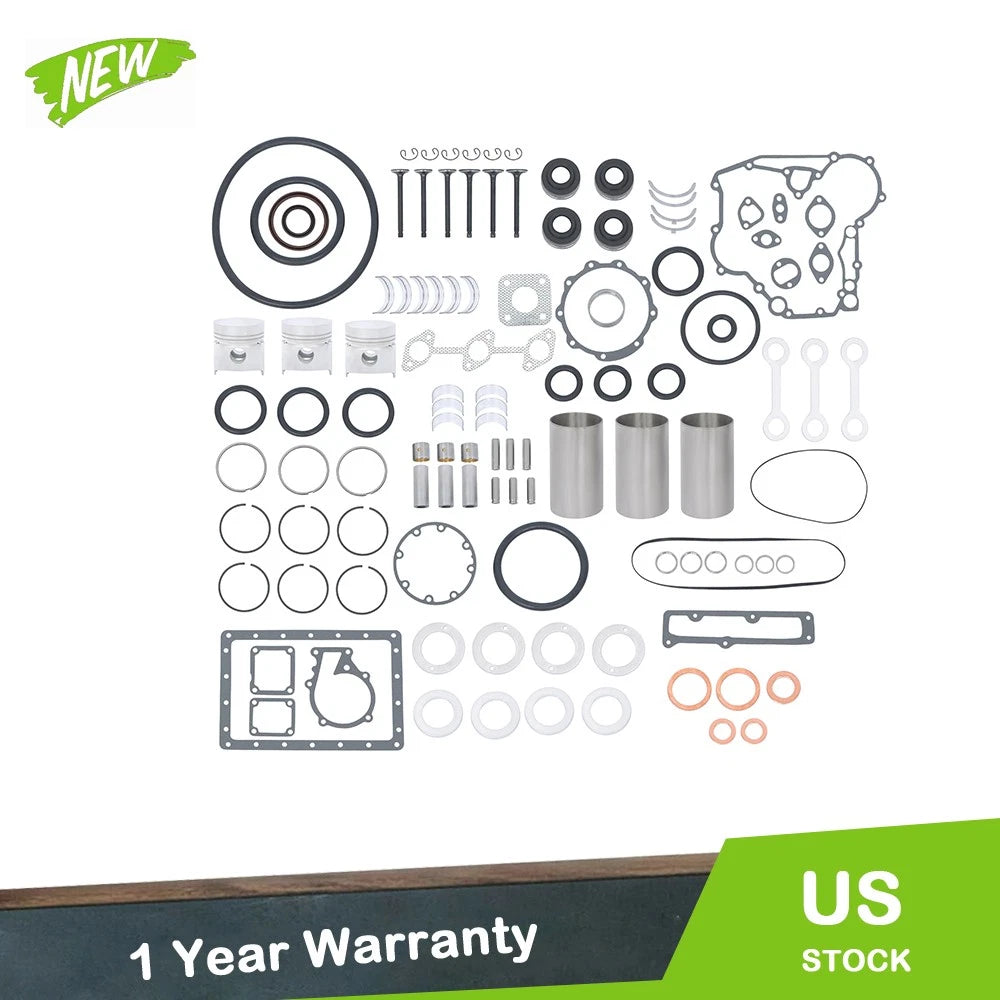 Engine Overhaul Rebuild Kit for Kubota L245 (YYYY–YYYY)
