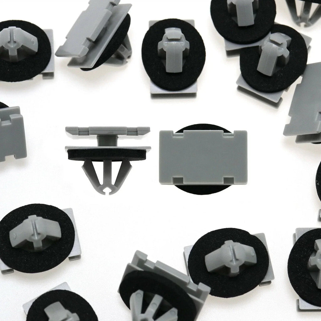 Plastic Rivet 50pcs Bumper Exterior Fastener for Vehicle