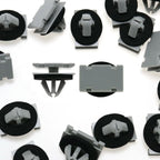 Plastic Rivet 50pcs Bumper Exterior Fastener for Vehicle