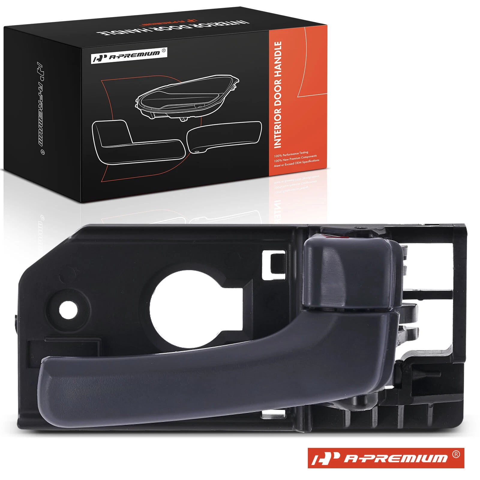 Front Right Gray Interior Door Handle for Kia Sedona (2006–2012, 2014)