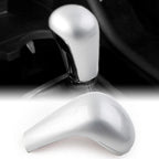 Console Gear Shift Knob Cover Trim for Mazda 3 Axela (2020–2021) Silver