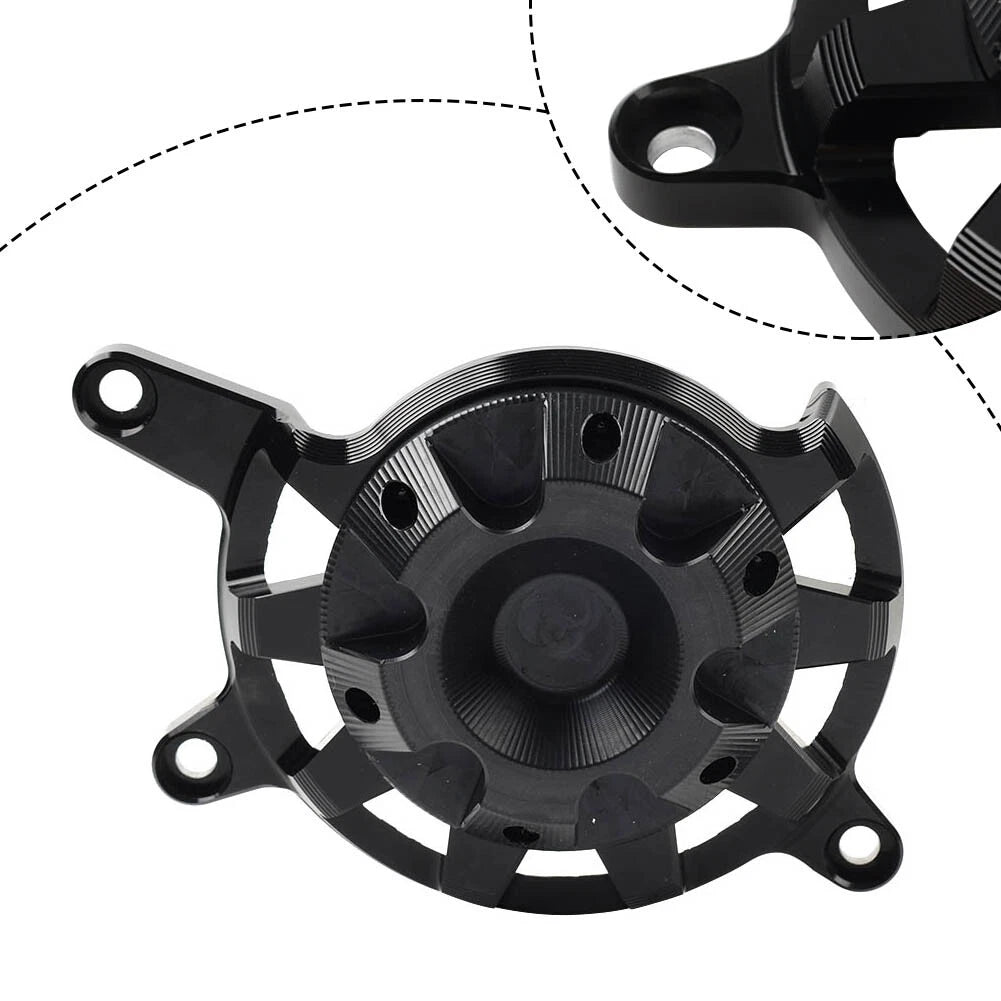 Motorcycle Engine Case Slider Protector for Honda CB650F (2014–2018) Black