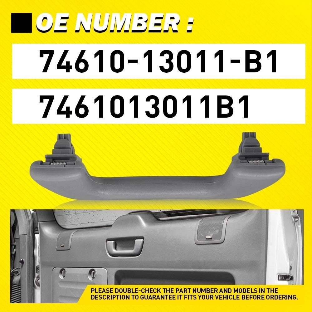 Gray Grip Assist Inside Back Door Handle for Lexus GX470 (2003–2009) 74610-13011-B1
