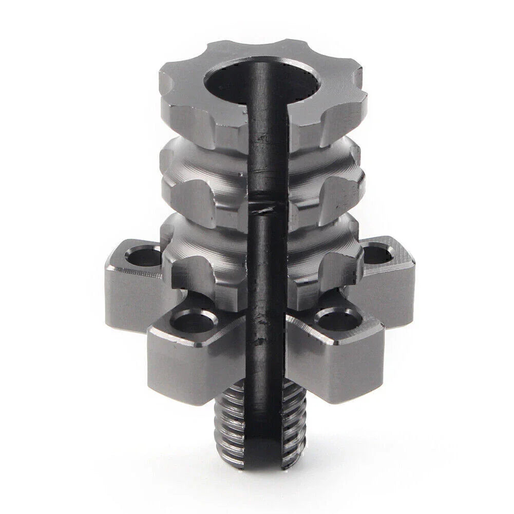 CNC M8 Clutch Brake Cable Adjuster Screw for Motorcycle Dirt Bike Grey