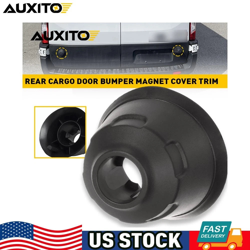 Rear Cargo Door Bumper Magnet Cover Trim for Ford Transit (2015–2019)