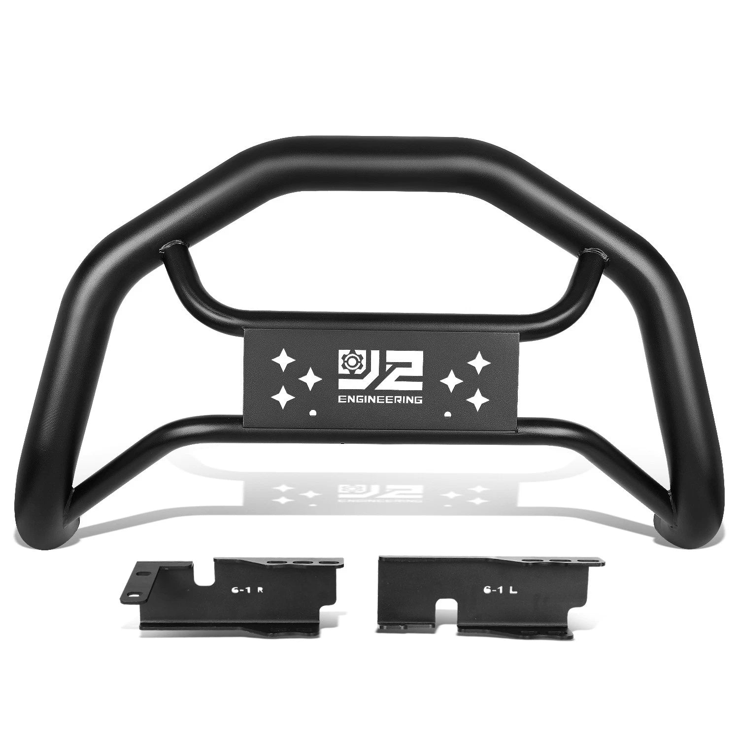 Front Bumper Tubular Push Bull Bar Grille Guard for Silverado Sierra (2007–2020)