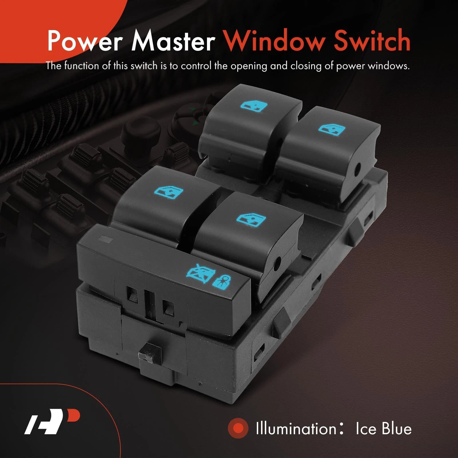 Front Left Power Window Switch for Buick Lacrosse, Verano (2010-2013)