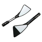 1 Pair Black Rear Side Mirrors for Suzuki GSXR 1000 (2001–2004) & GSXR 600 (2001–2005)