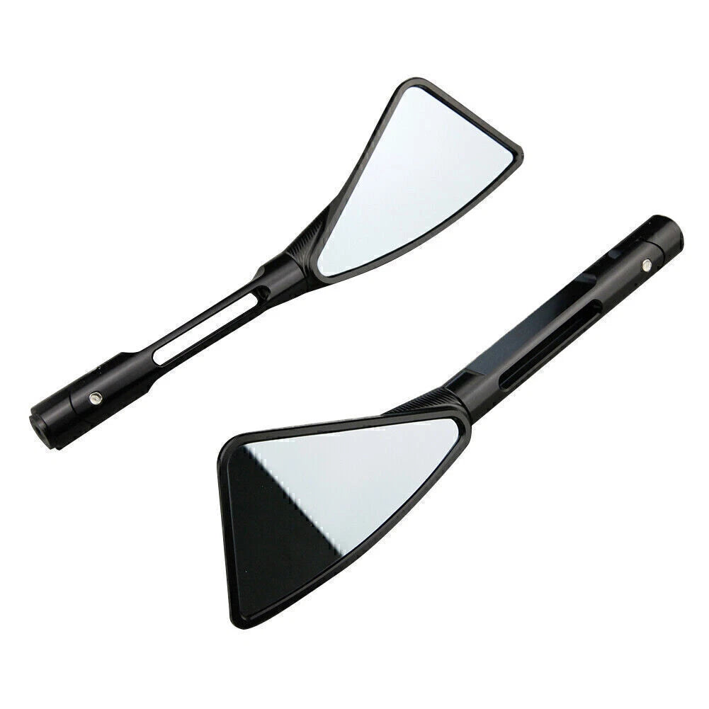 1 Pair Black Rear Side Mirrors for Suzuki GSXR 1000 (2001–2004) & GSXR 600 (2001–2005)