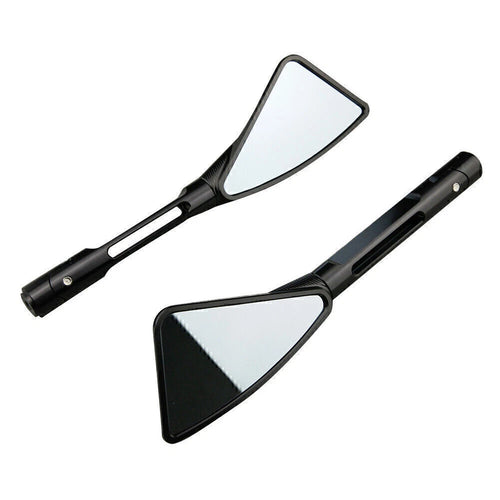 1 Pair Black Rear Side Mirrors for Suzuki GSXR 1000 (2001–2004) & GSXR 600 (2001–2005)