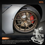 Brake Calipers w/ Bracket Pad Assembly for Lincoln MKZ, Zephyr, Ford Fusion (2006–2012)
