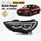 Full LED Headlight for Buick Regal (2018–2020) Left Driver Side