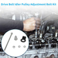 Set of 4 Drive Belt Idler Pulley Adjustment Bolt Kit for Subaru Forester (2003–2005)