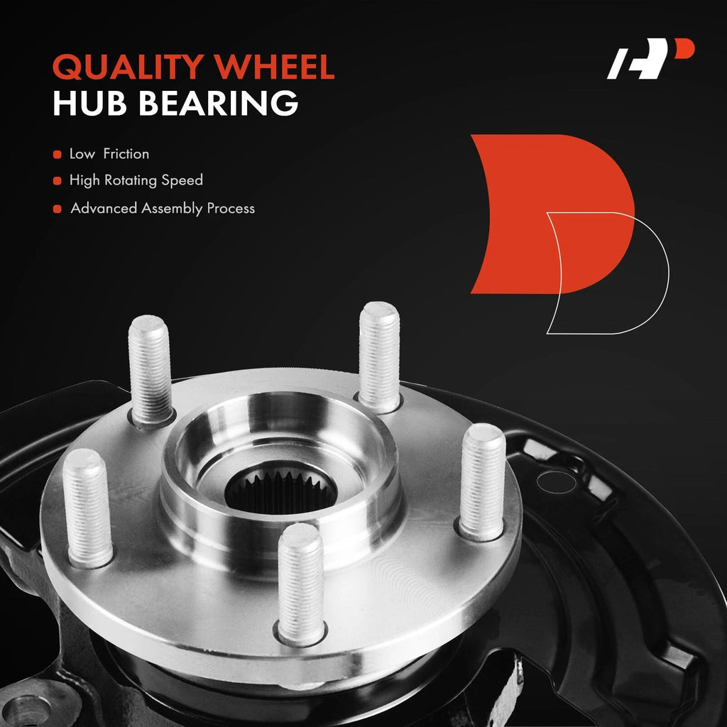 Front Right Steering Knuckle & Hub Bearing for Nissan Altima (2002–2006)