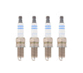 Set of 4 Double Iridium Spark Plugs for Dodge Fiat Jeep 1.4L L4 (2011–2018)