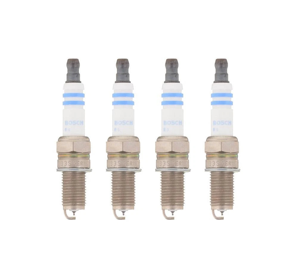 Set of 4 Double Iridium Spark Plugs for Dodge Fiat Jeep 1.4L L4 (2011–2018)