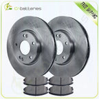 Front Brake Pads and Rotors for Hyundai Sonata (2009–2010)