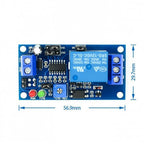 12V DC Delay Adjustable Timer Relay Module for Universal Applications