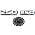 250 HP Horsepower Label Decal for Yamaha Outboard Engine Cover