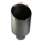 4" Inlet 8" Outlet Stainless Steel Exhaust Tip for Diesel Trucks