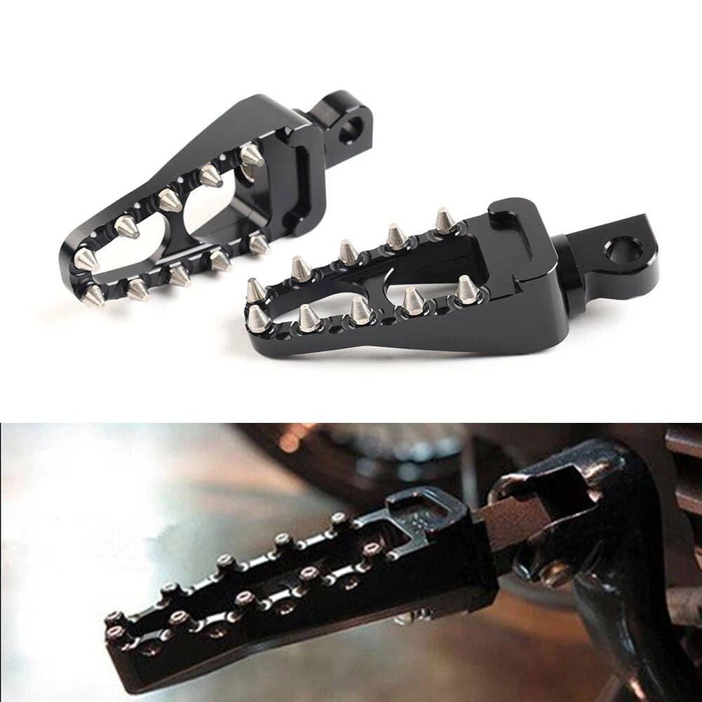 CNC Male Mount Footpegs for Harley Touring, Sportster, Softail, Dyna