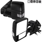 Power Heated Towing Mirrors with Puddle Light & Turn Signal for Ford F-150 (2004–2014)