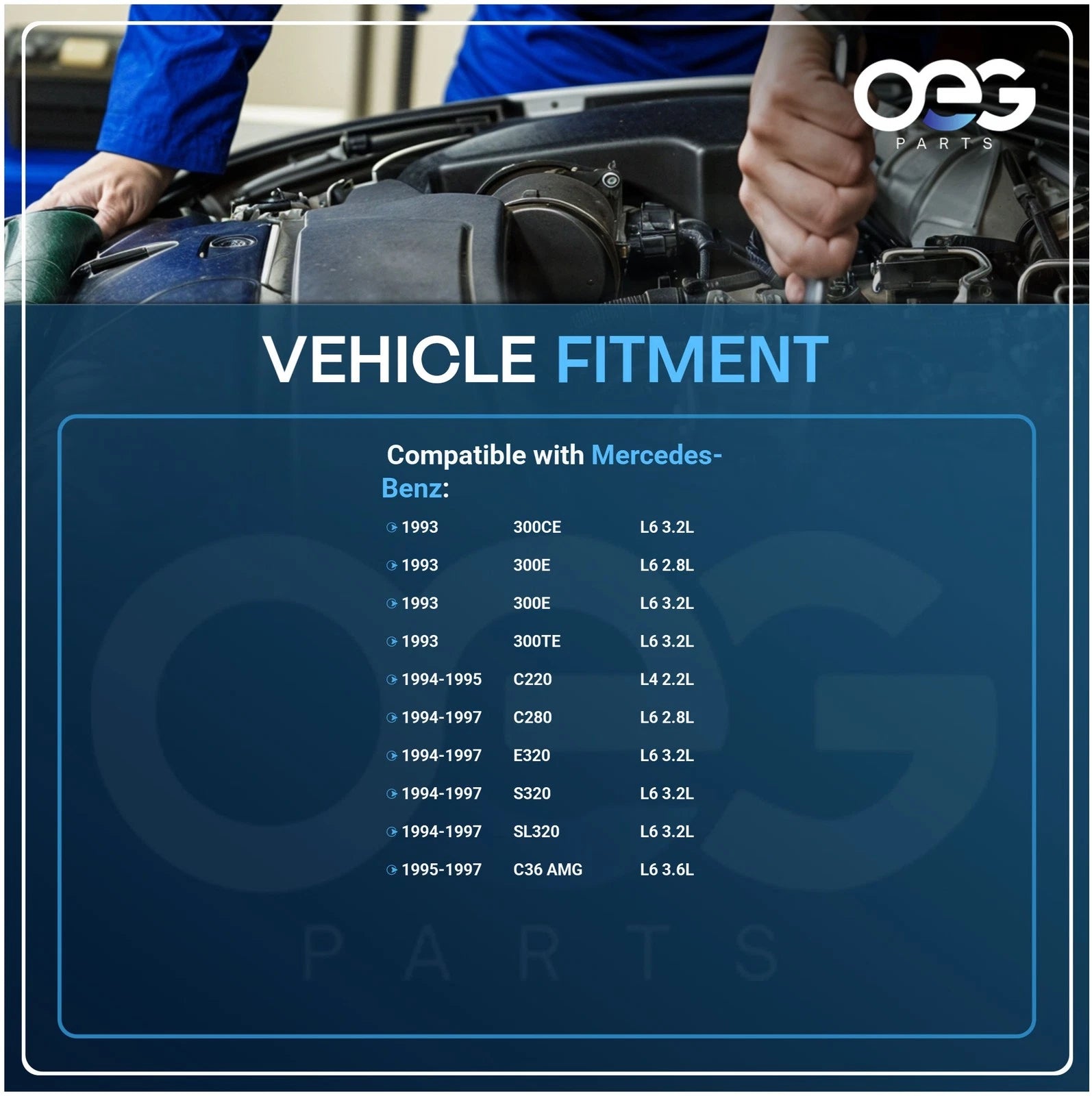 Starter for Mercedes-Benz C220 (1994-1995)