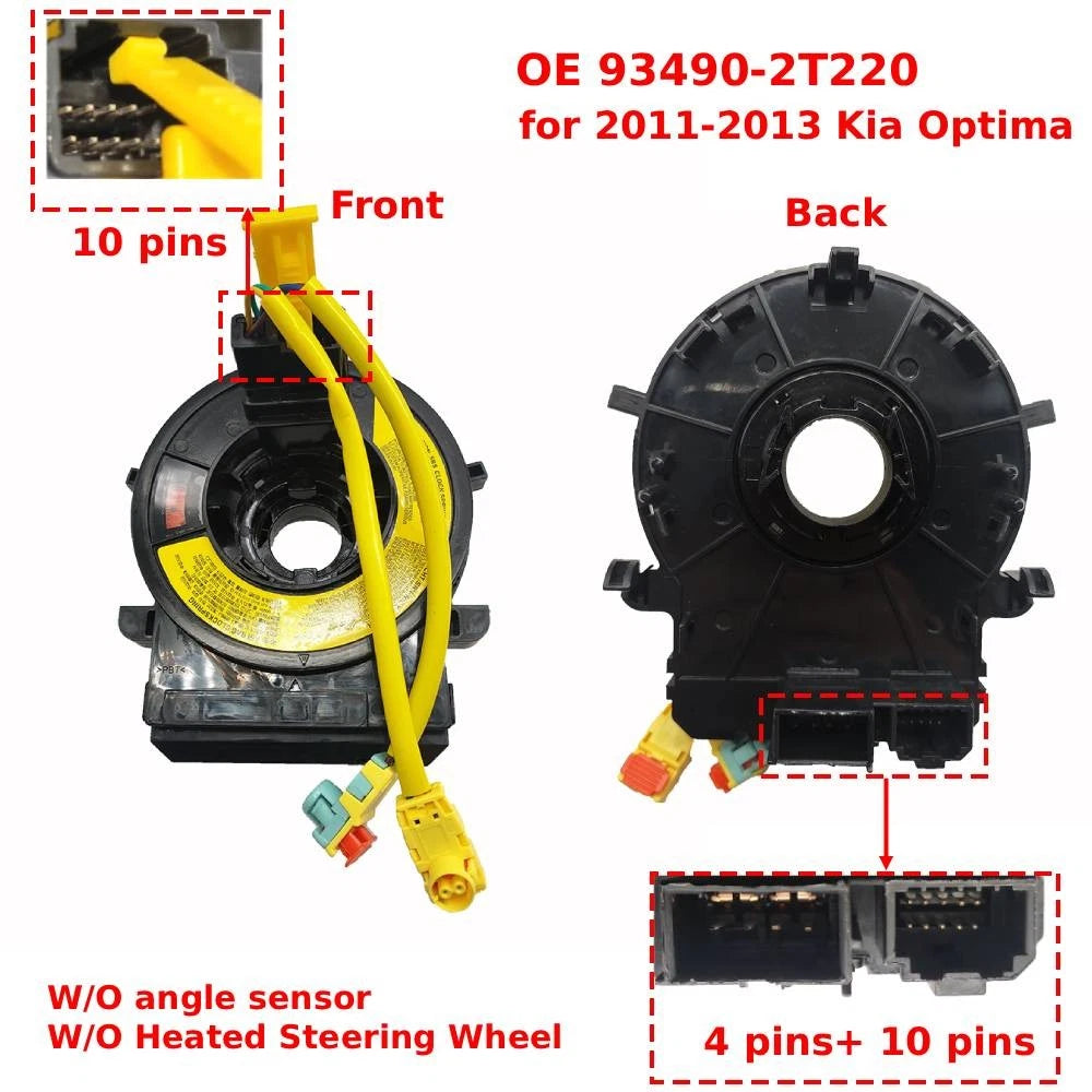 Clock Spring 93490-2T220 for Kia Optima & Hybrid (2011–2013)