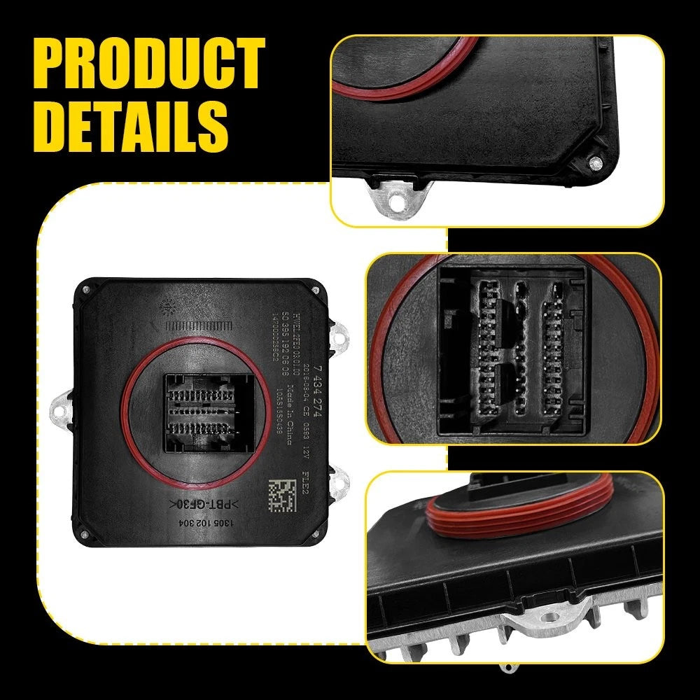Xenon HID Headlight Ballast 63118494844 for BMW 2 Series F22 F23 (2017–2025)