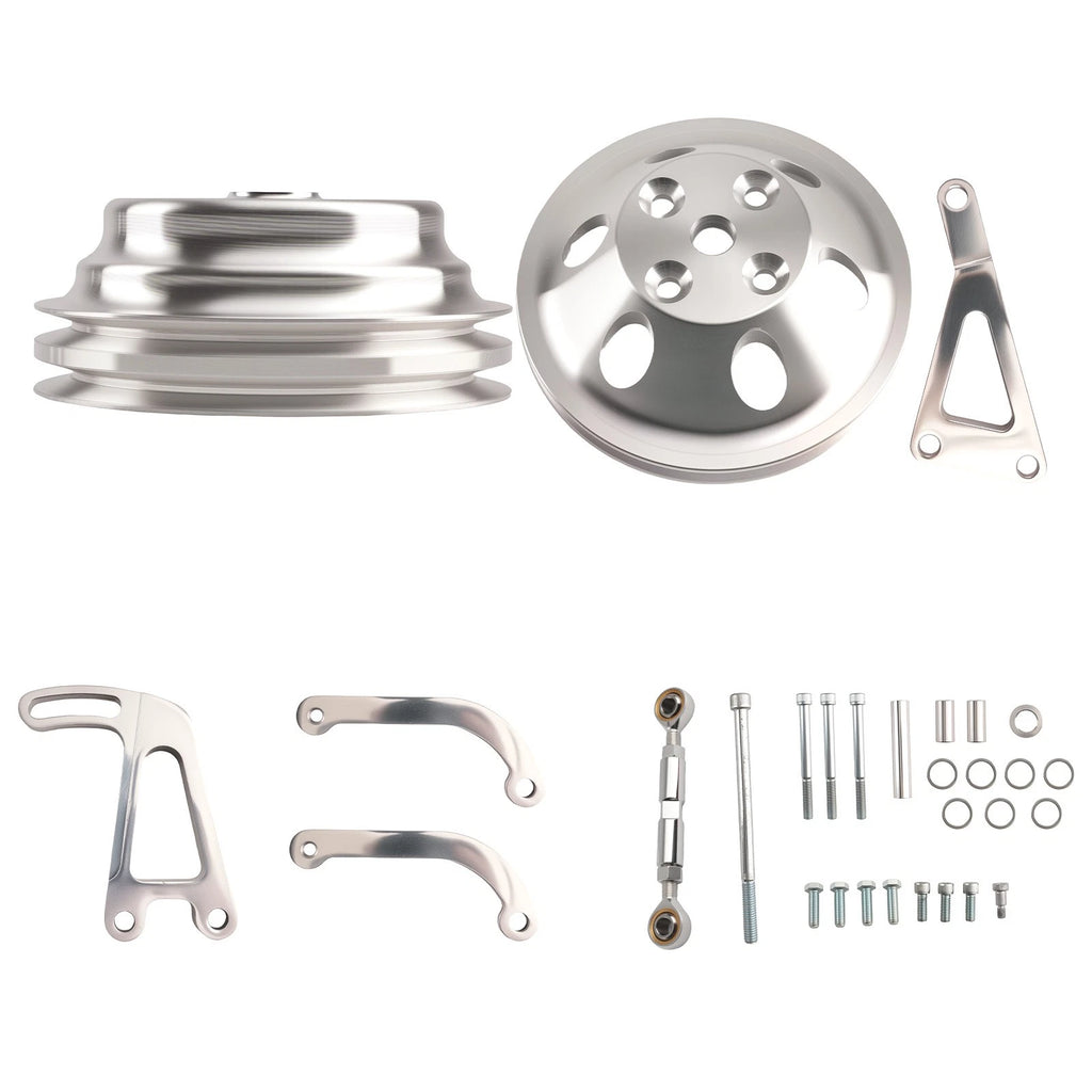 Engine Pulley Assembly for Chevy Small Block 283-350 (1963–1987)