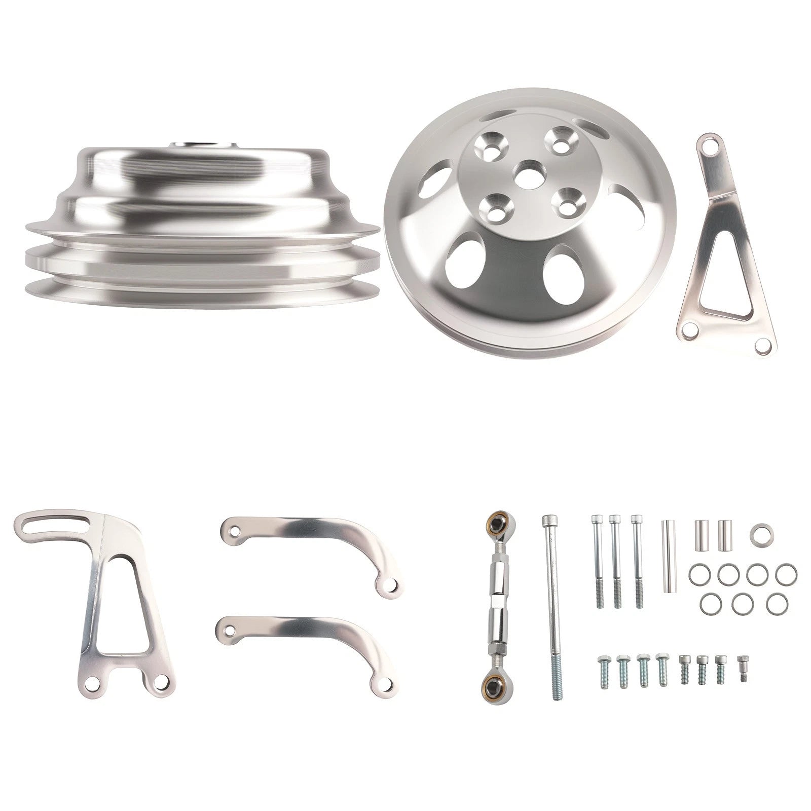 Engine Pulley Assembly for Chevy Small Block 283-350 (1963–1987)