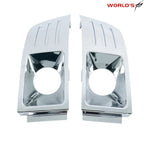 Set of 2 Fog Light Trim Covers for Ford Flex (2009–2012) Chrome