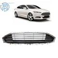 Front Upper Bumper Grille for Ford Mondeo (2019–2020) Chrome & Black