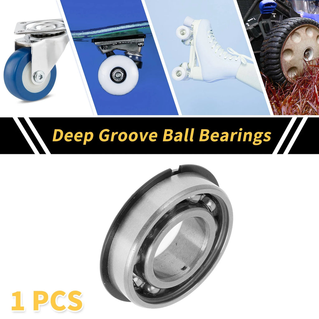1 Pc 6003NR Deep Groove Ball Bearing for Scooter Skateboard Wheel (17x35x10mm)