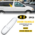 Set of 2 Exterior Door Handles for Toyota Sienna (1998–2003)
