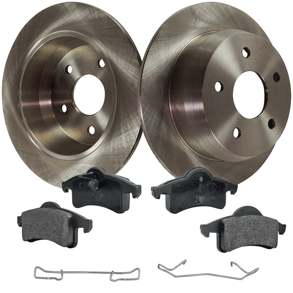 Brake Rotor and Pad Kit for Jeep Grand Cherokee (1999–2004) Set of 3