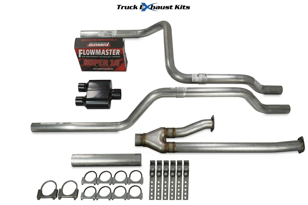 2.5" Dual Exhaust Kit for Toyota Tundra (2009–2013) Super 10 Rear Exit