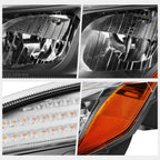 Full LED Switchback Headlights for Freightliner Cascadia (2018–2024)