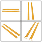 Pallet Fork Extensions for Forklift (84" x 4.5", Heavy Duty Steel)