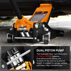 3 Ton Hydraulic Garage Jack for Universal Use (6000 lbs Capacity)