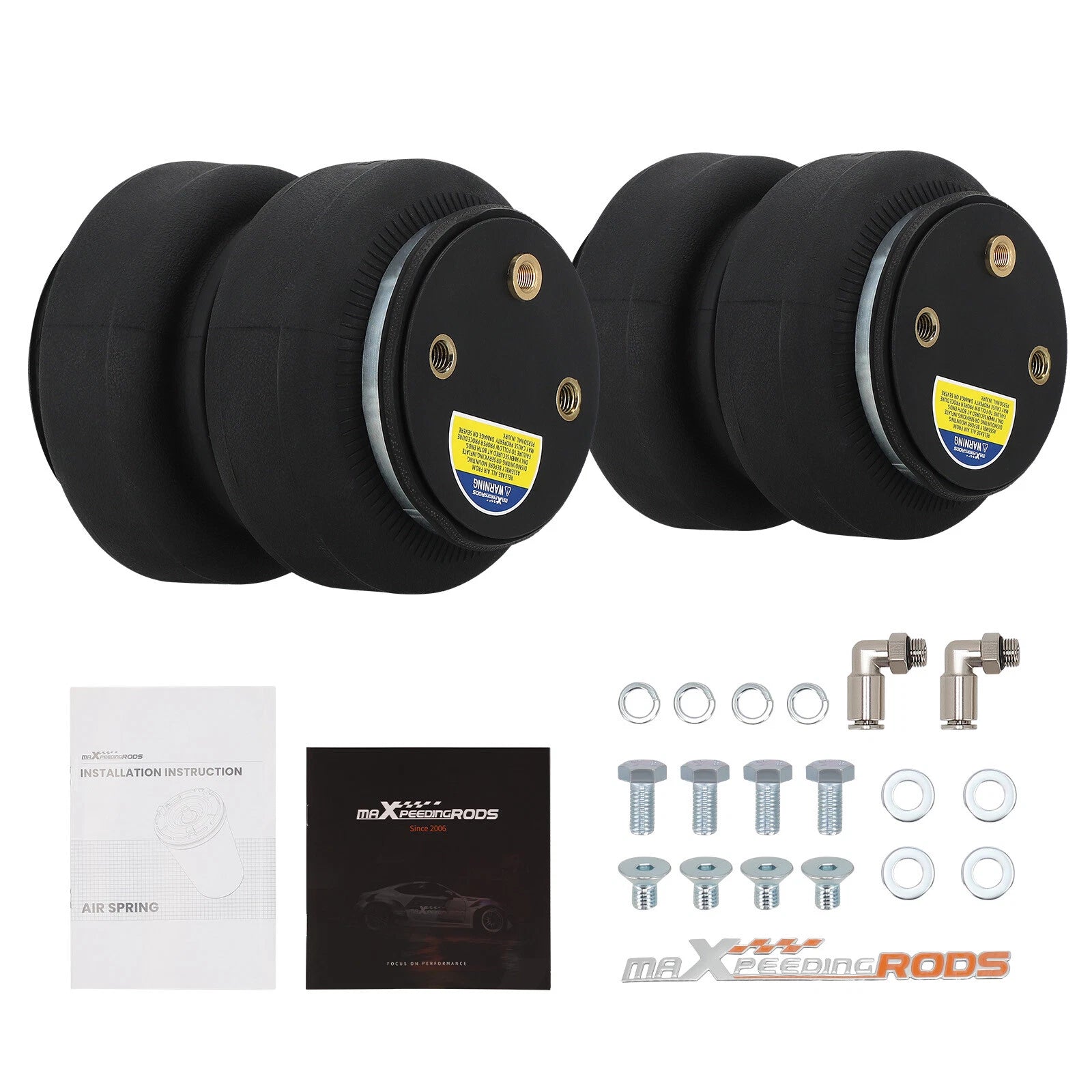 2pcs Air Spring Bag for Heavy Duty Truck Van (Universal)
