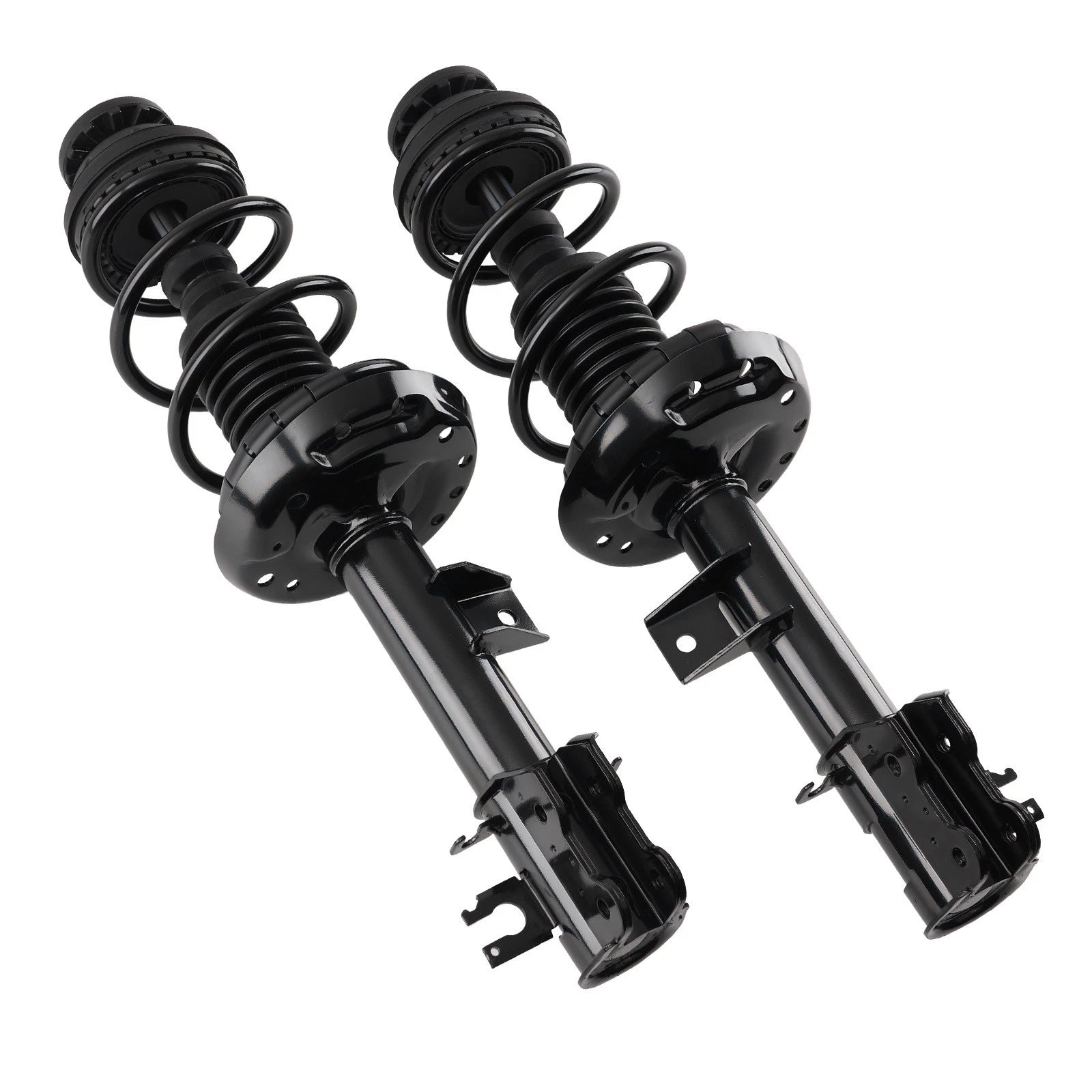 2X Front Struts Shock & Coil Springs Assembly for Fiat 500 (2012–2017)