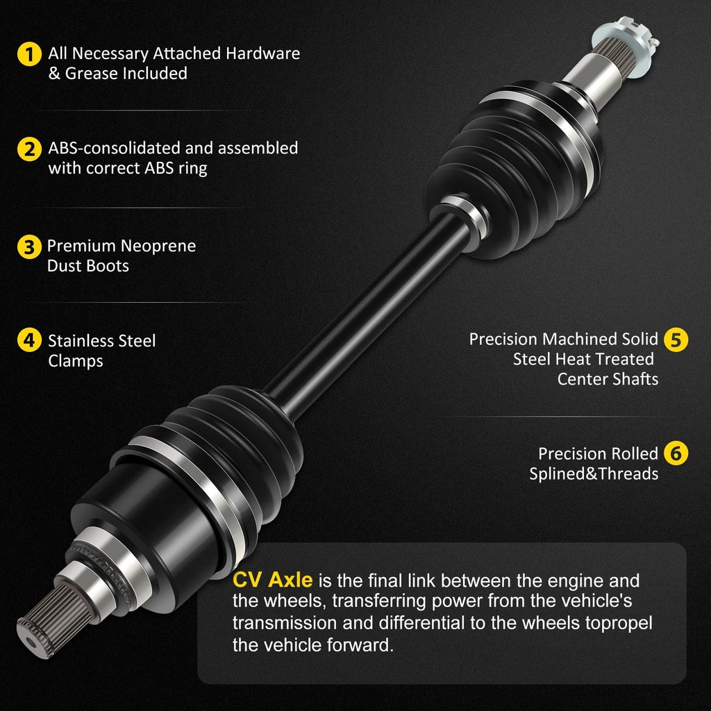 CV Axles for Textron Off Road Arctic Cat Wildcat Trail (2014–2018)