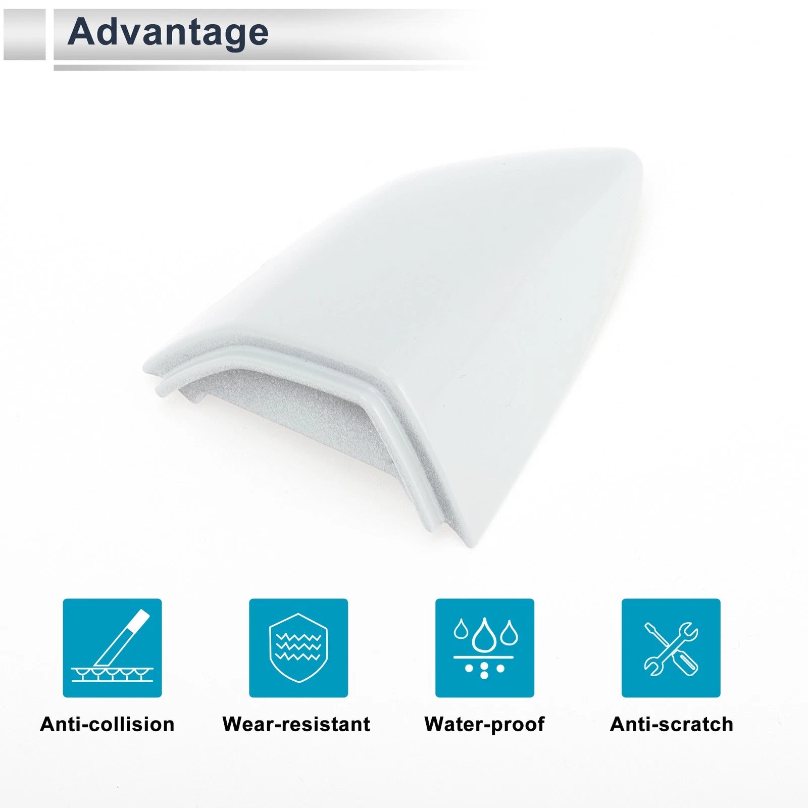Front Right Door Handle Lock Cylinder Cover for Volkswagen Sagitta (2019–2021)