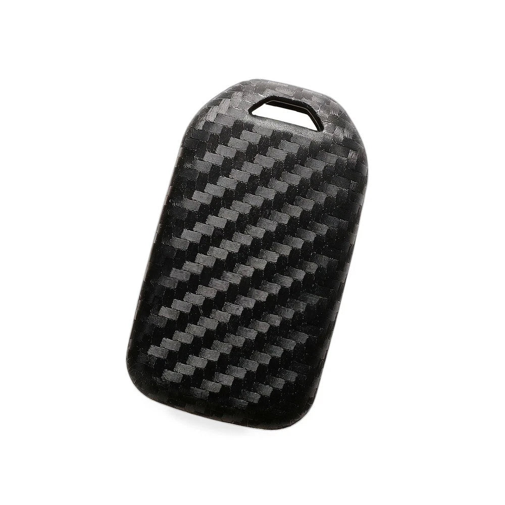 Carbon Fiber Silicone Key Fob Cover for Honda Accord Civic CR-V Pilot